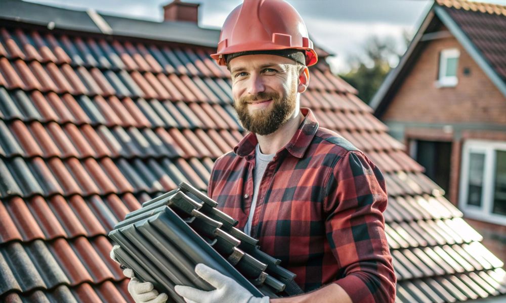 Travail de couverture sur toiture ancienne